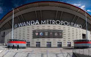 Madrid: Cyclists to cross through a stadium during a match?