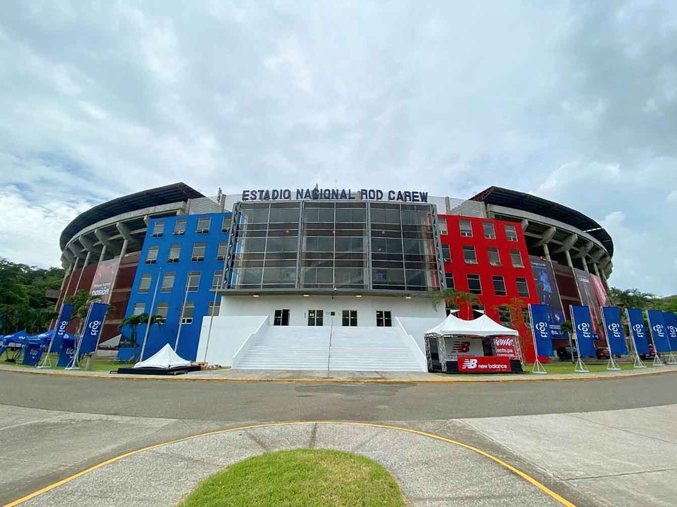 The Rod Carew National Stadium opens to the media before the start of the  baseball season after it underwent repairs during the COVID-19 pandemic in  Panama City, Tuesday, Sept. 20, 2022. Panama