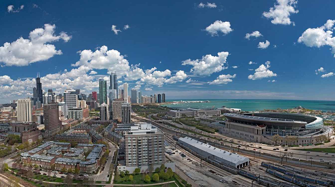 chicago bears soldier field dome