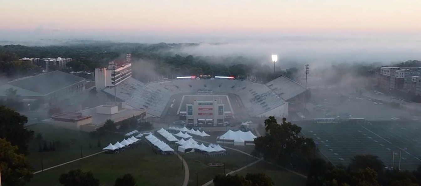 University of Kansas Memorial Stadium