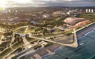 Scotland: Beachside stadium project full of benefits