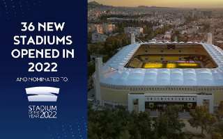 YouTube: 36 New Stadiums Opened in 2022