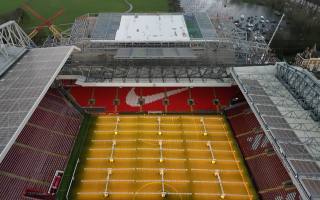 Liverpool: Anfield Road and the surrounding area are taking shape