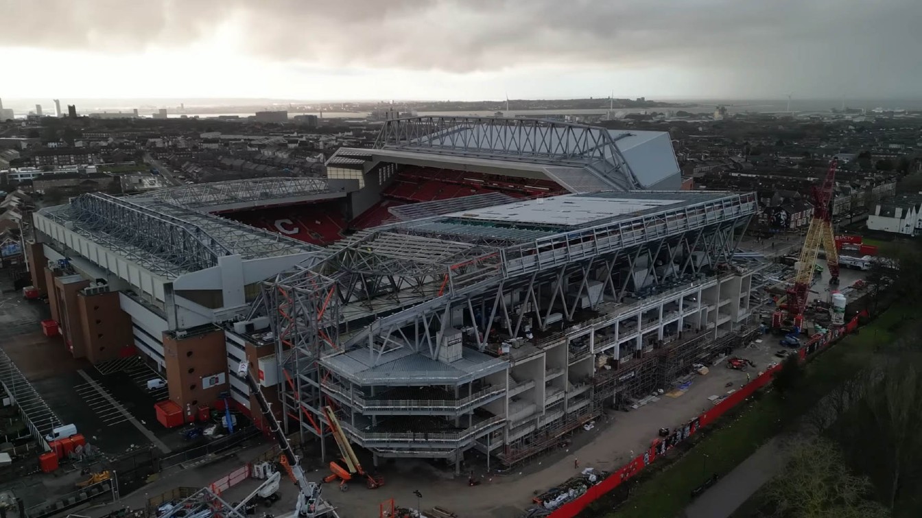 Anfield Road - birdeye view