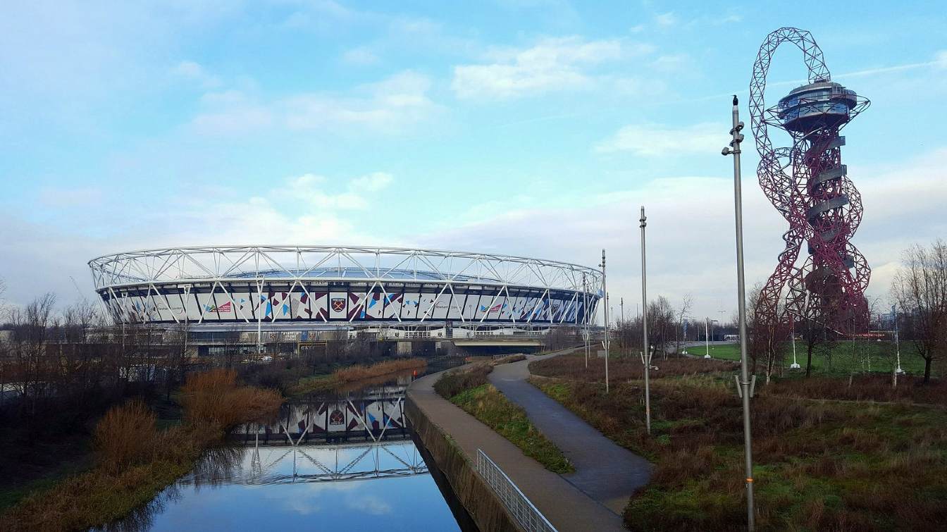 London Stadium - view from the side