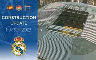 YouTube: Santiago Bernabéu | Construction Update (March 2023)