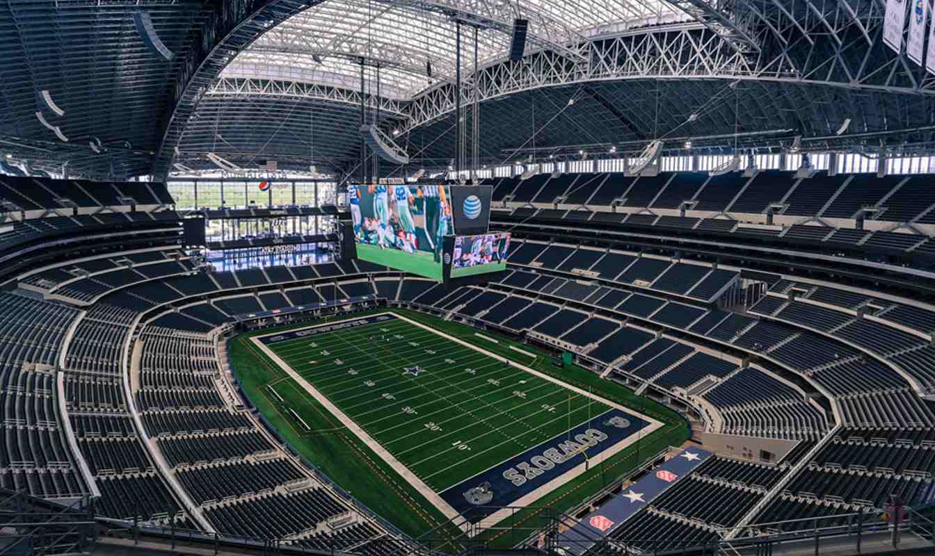 AT&T Stadium, Dallas Cowboys football stadium - Stadiums of Pro Football