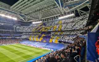 Spain Why are the lower sections still covered at Bernabeu