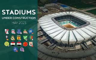 YouTube: World Stadiums Under Construction (May 2023)