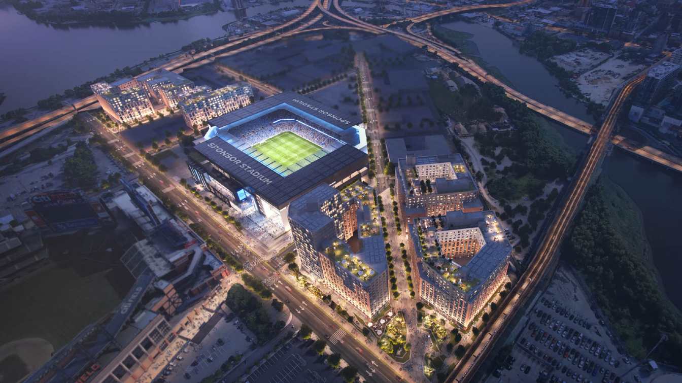 New rendering of stadium for NYCFC 