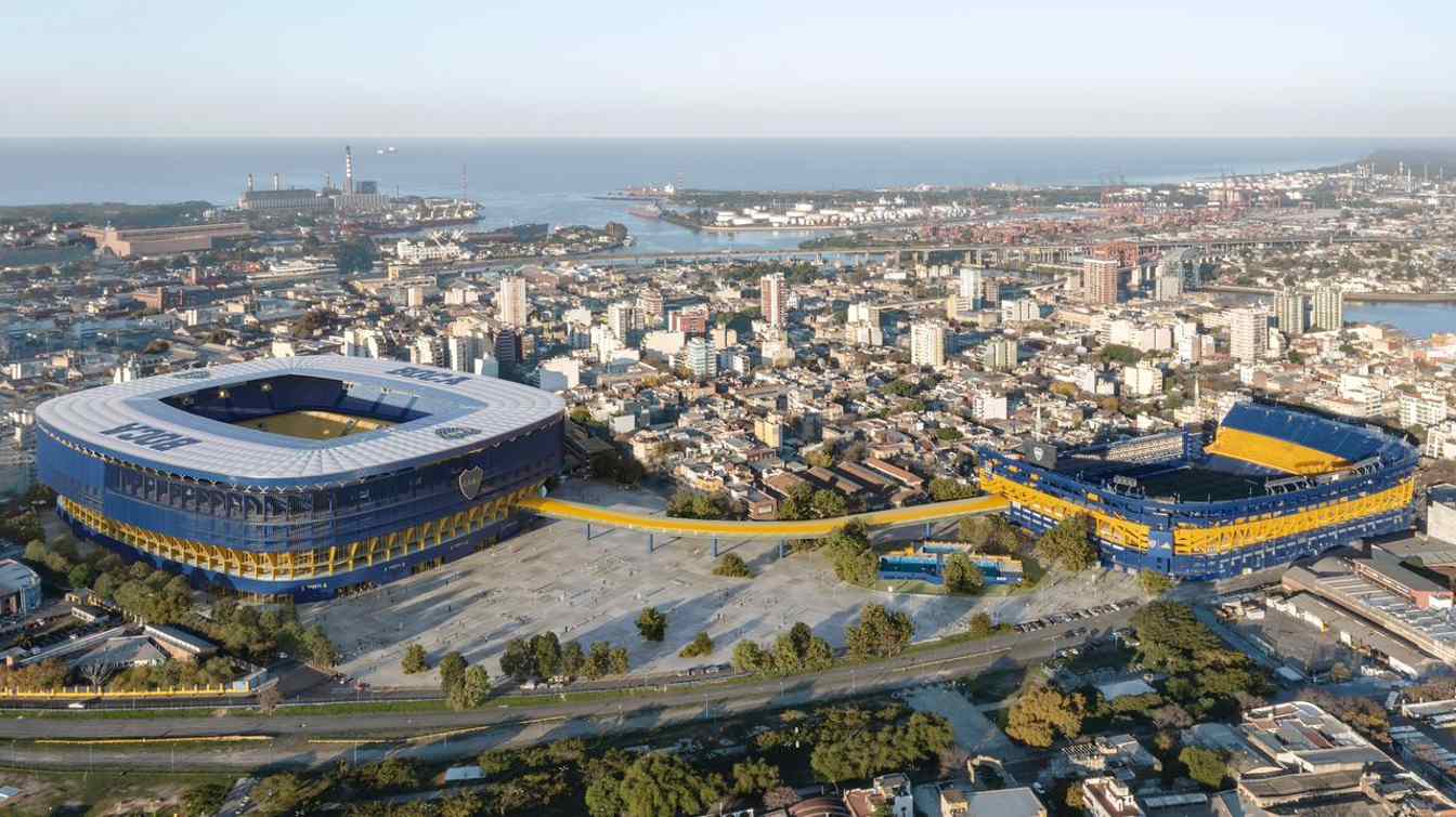 Boca Juniors monumental venue plans unrolled - Coliseum