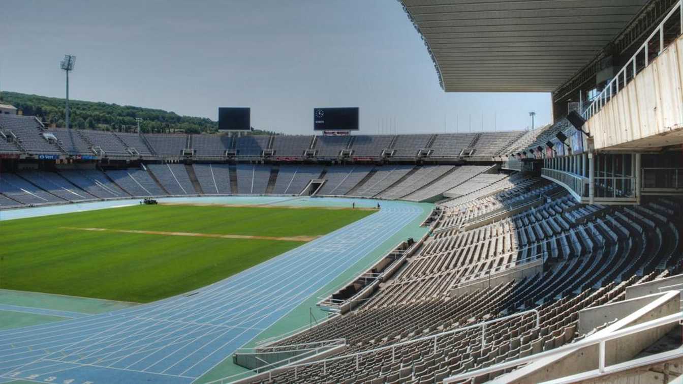 Olympic Stadium in  Barcelona