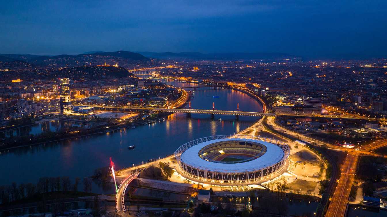 Stadium in Budapest