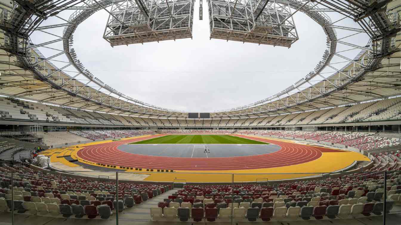 Stadium in Budapest