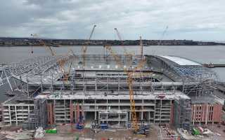 England: Everton Stadium construction report