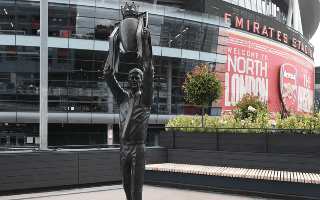  England: Arsène Wenger statue unveiled outside Emirates Stadium