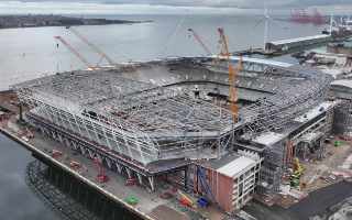 England: Tragedy at Everton Stadium construction site