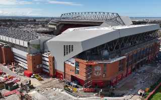England: Liverpool to lose millions due to delays at Anfield Road End