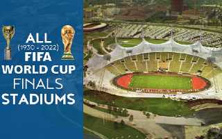 YouTube: All FIFA World Cup Finals Stadiums (1930 - 2022)
