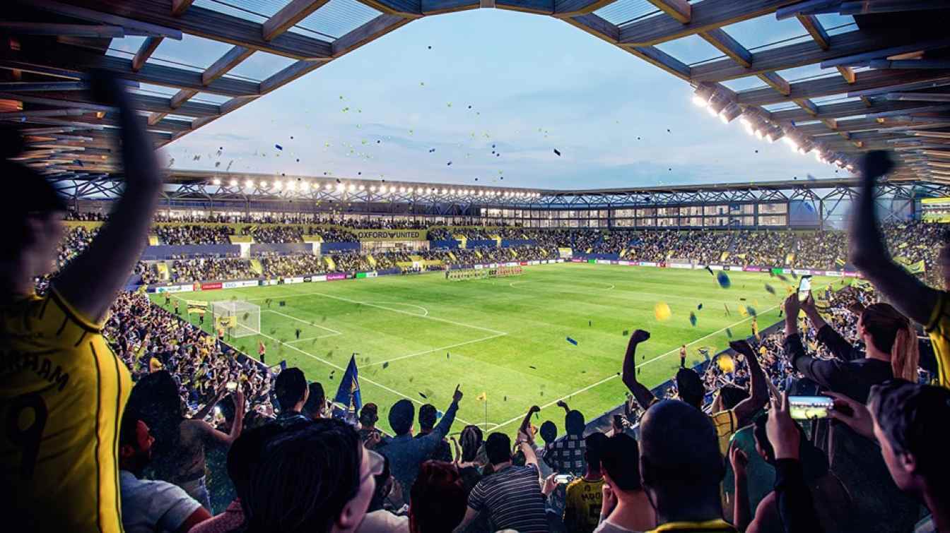 Design of the new stadium for Oxford
