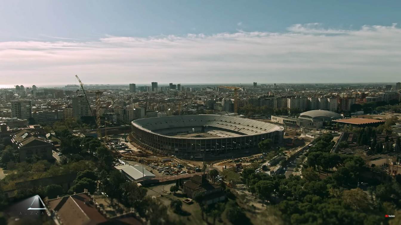 Camp Nou construction