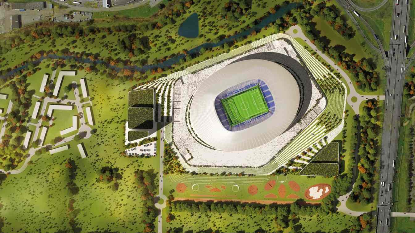 Design of Nuovo stadio dell'Inter
