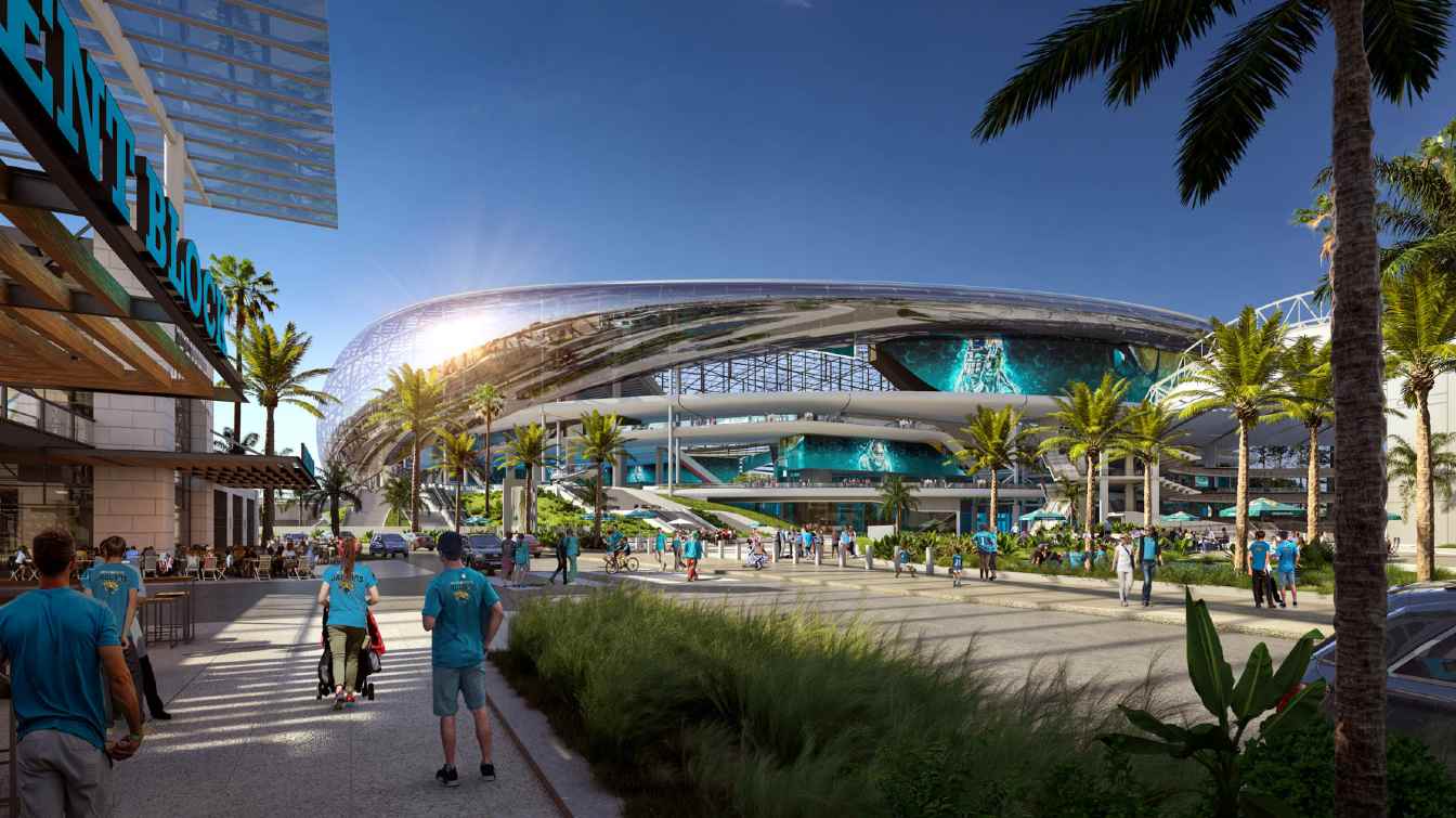 Design od Stadium of the future