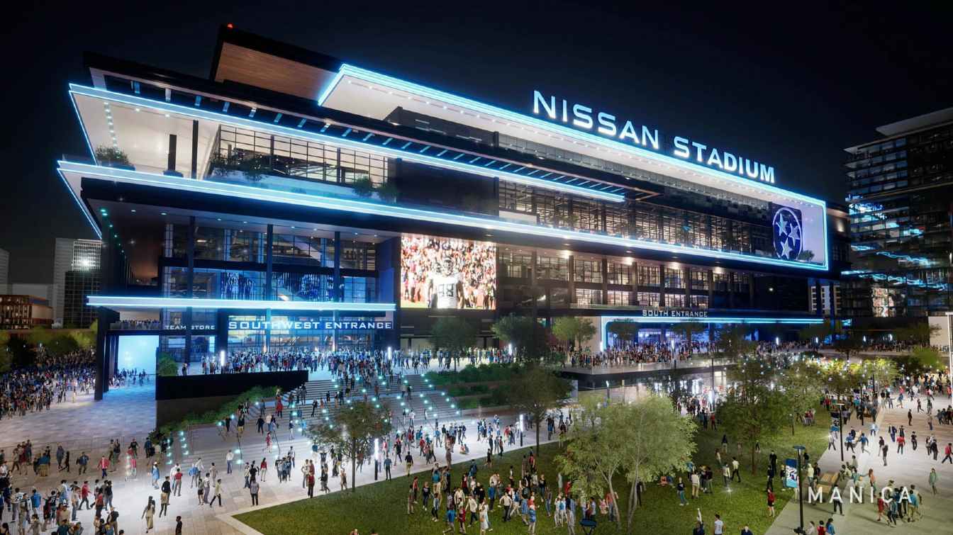 Design of Nissan Stadium