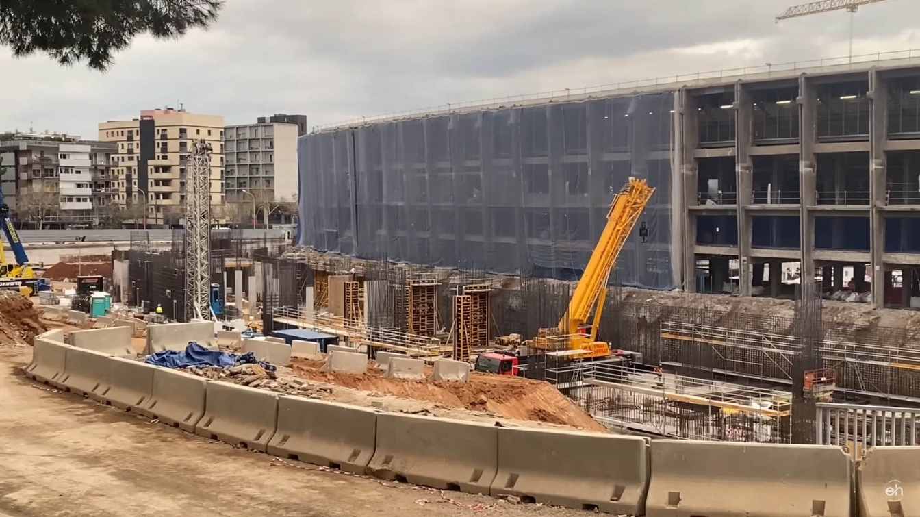 Construction of Camp Nou