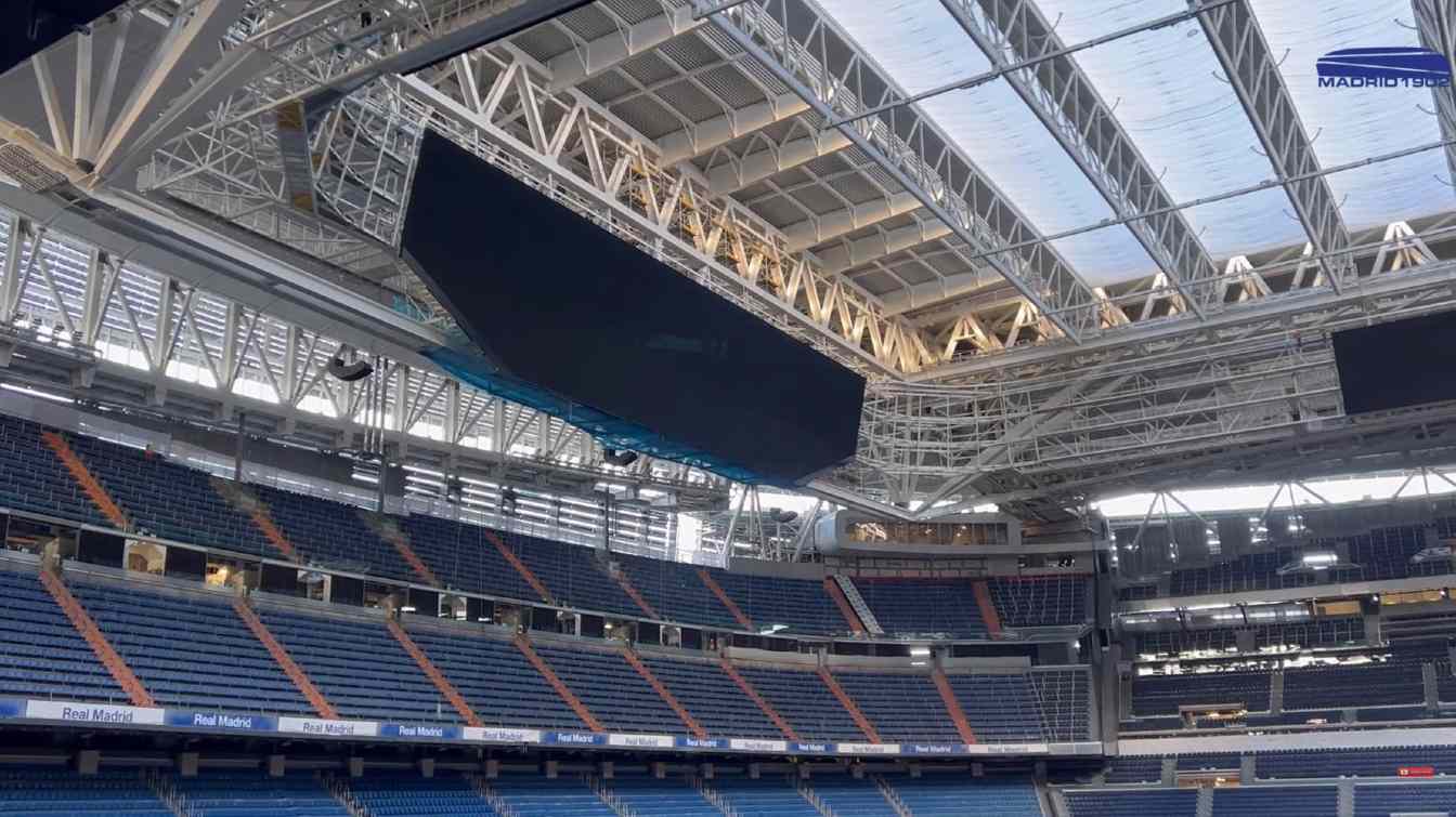 Construction of Estadio Santiago Bernabéu
