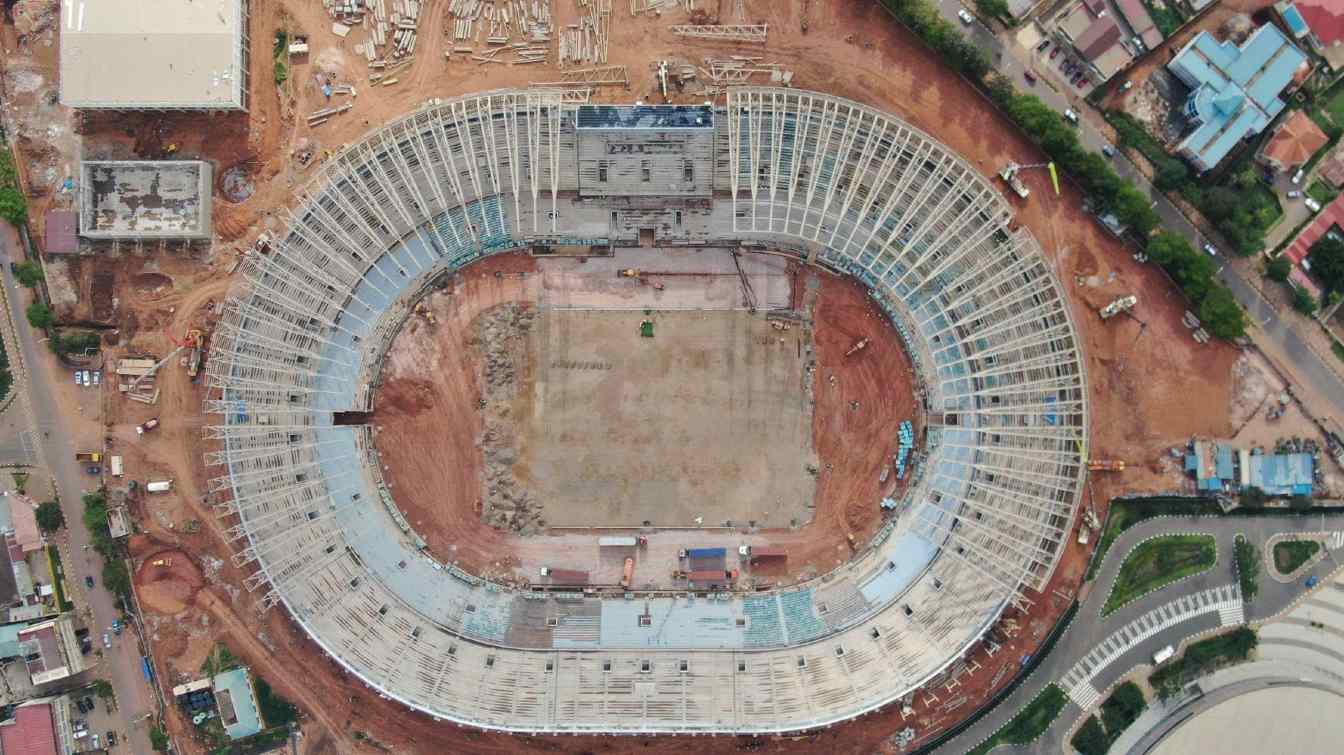 Construction od Stade Amahoro