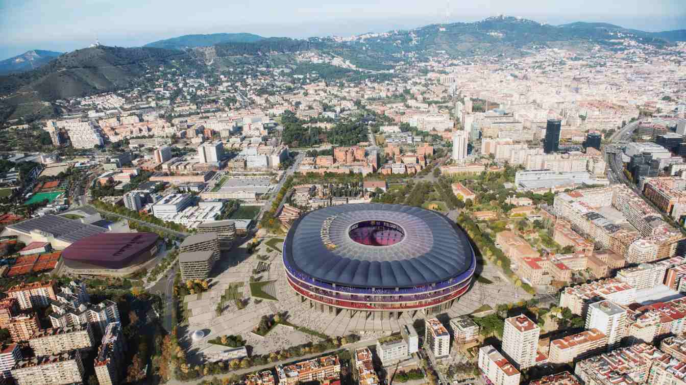 Design of Camp Nou