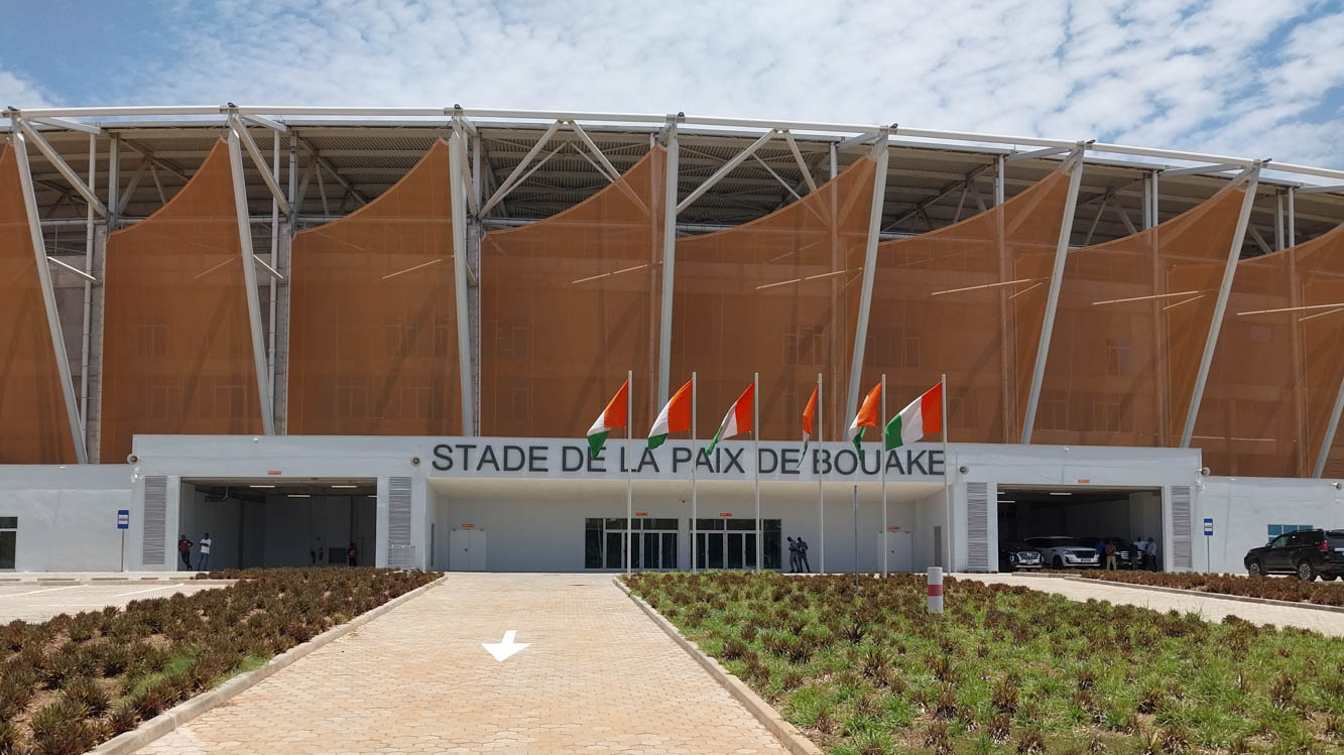 Stade de la Paix in Bouaké 