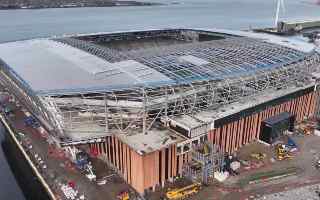 England: Another milestone in construction of Everton Stadium