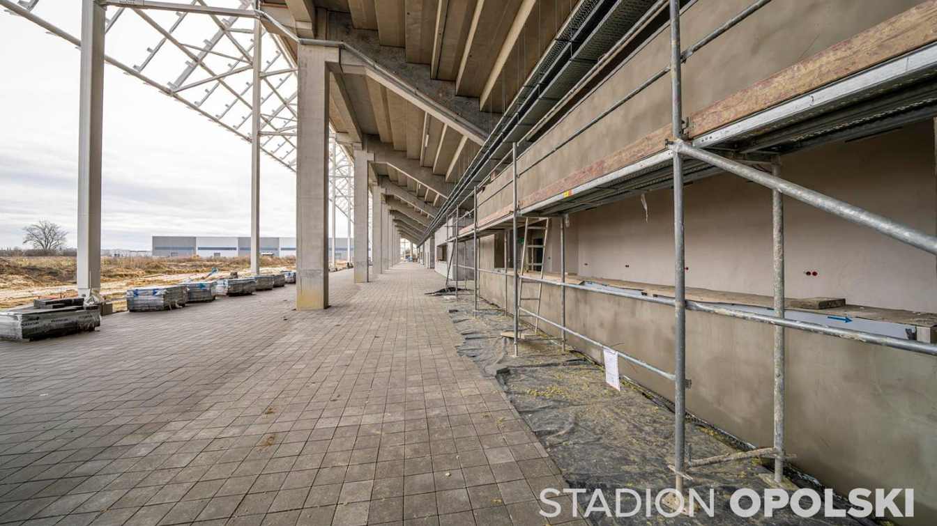 Construction of Opole Stadium