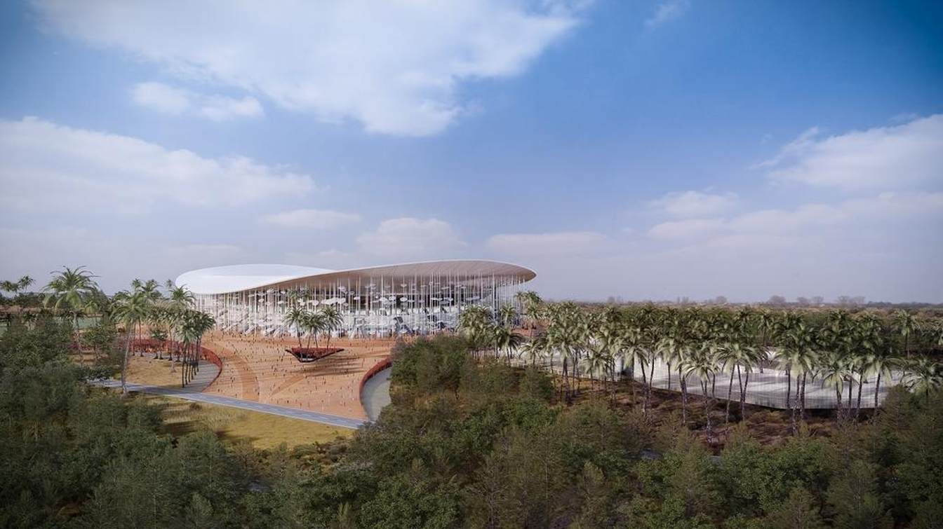 Design of Grand Stade de Casablanca (|)