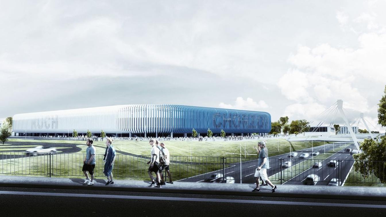 Design of Stadion Ruchu Chorzów