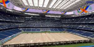 Stadiums and 360-degree screen - Barcelona, Madrid, USA or... Krasnodar