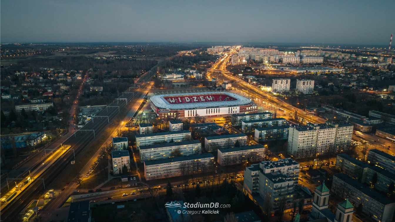 Stadium in Łódź