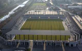 Poland: Last year of Sandecja Stadium construction. Who is the author of the project?