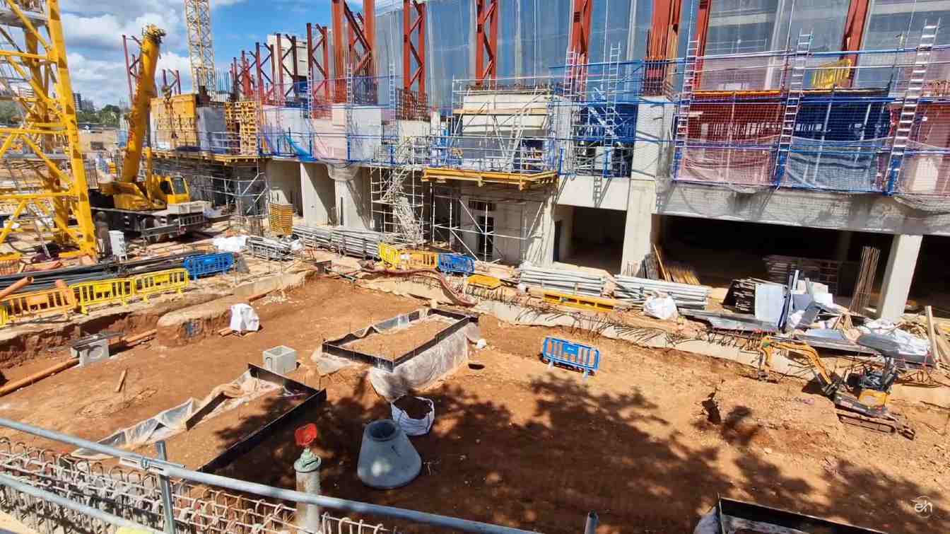 Construction of Spotify Camp Nou
