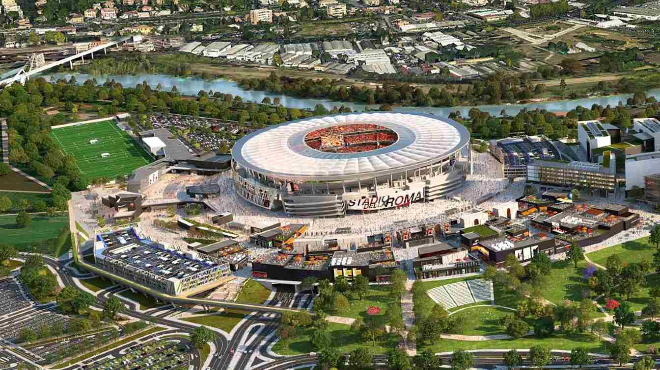 Design of Stadio della Roma