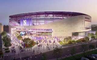 USA: Northwestern University has officially begun construction of new Ryan Field