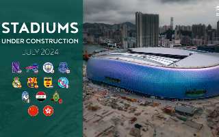 YouTube: World Stadiums Under Construction (July 2024)