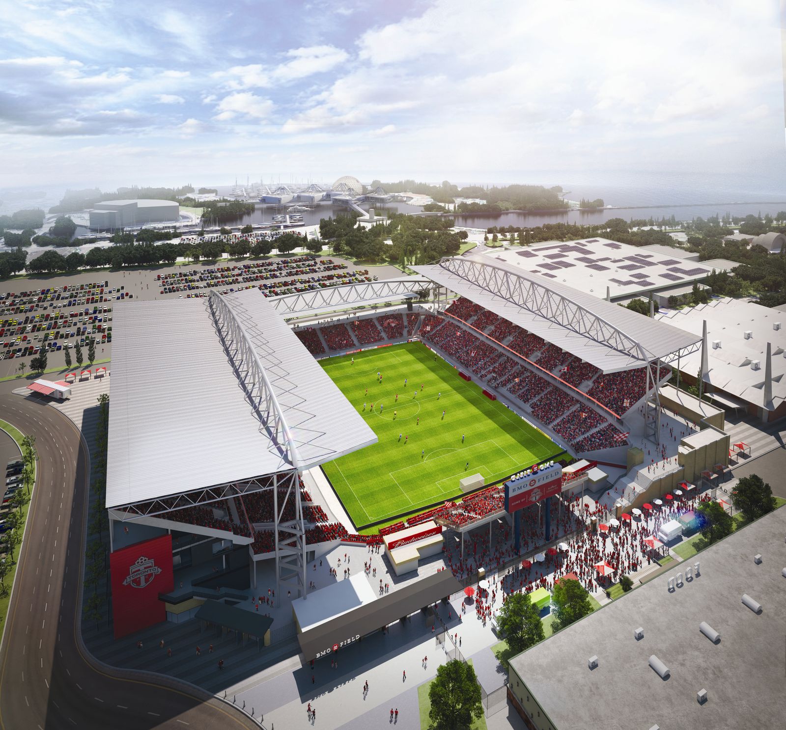 Toronto FC launch gorgeous BMO Field renovation, expansion