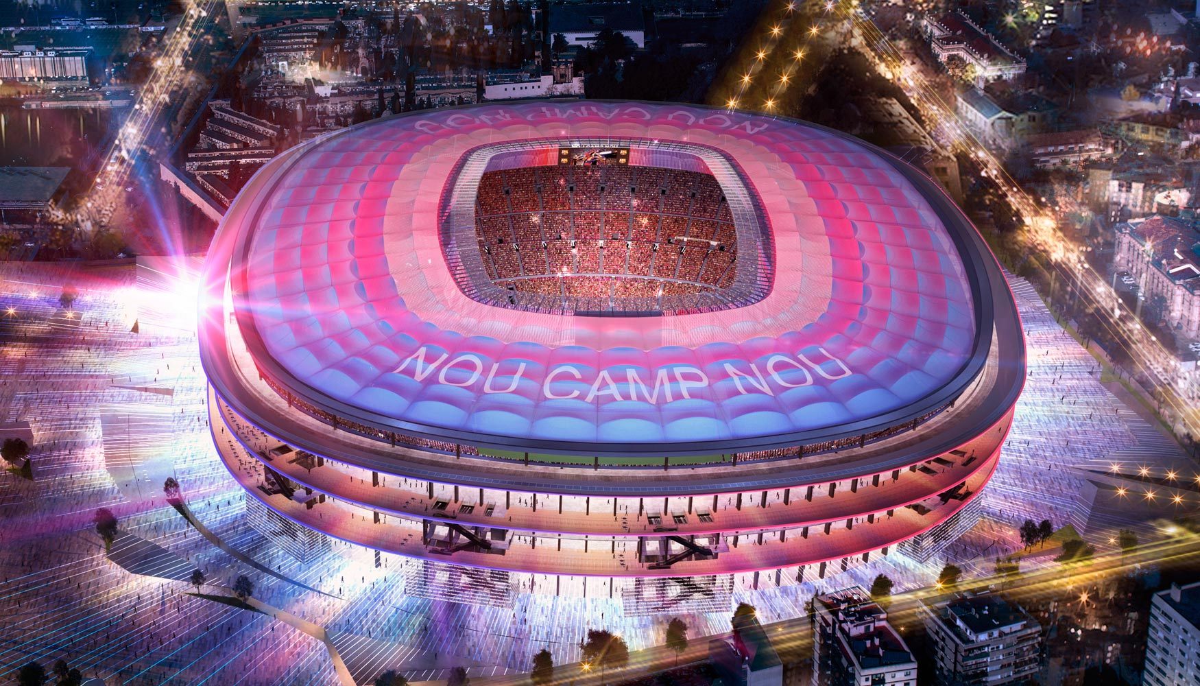 L'oeil d'Emka : Le Camp Nou va se refaire une beauté