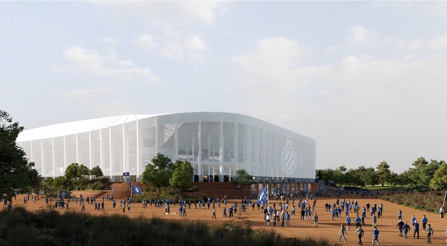 New stadium for Club Brugge - B2Ai architects
