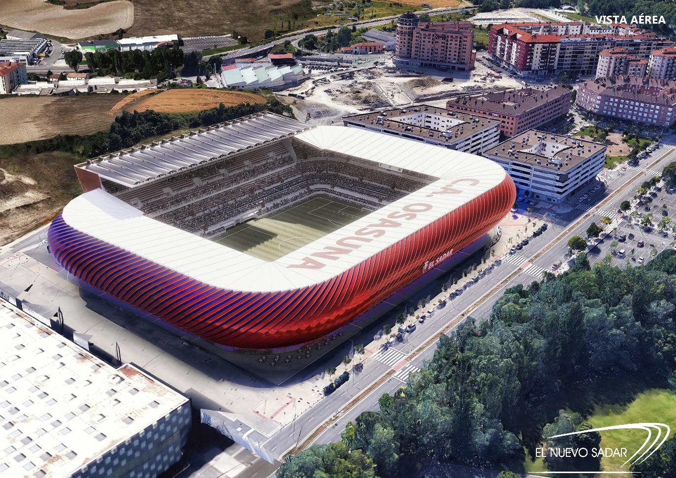 Osasuna Stadium : Design: Estadio El Sadar (I) - StadiumDB.com ...