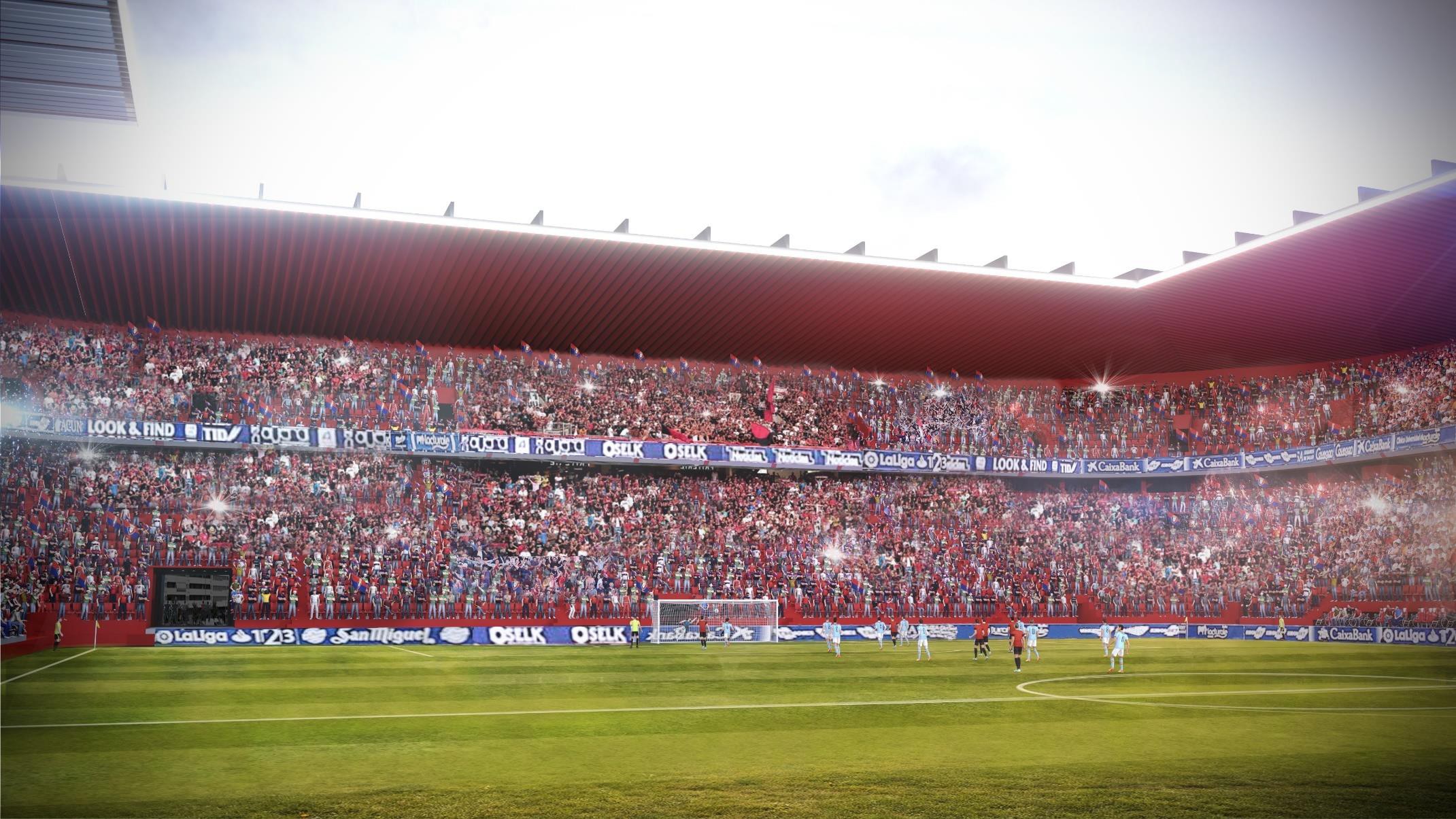 Design: Estadio El Sadar (IV) - StadiumDB.com