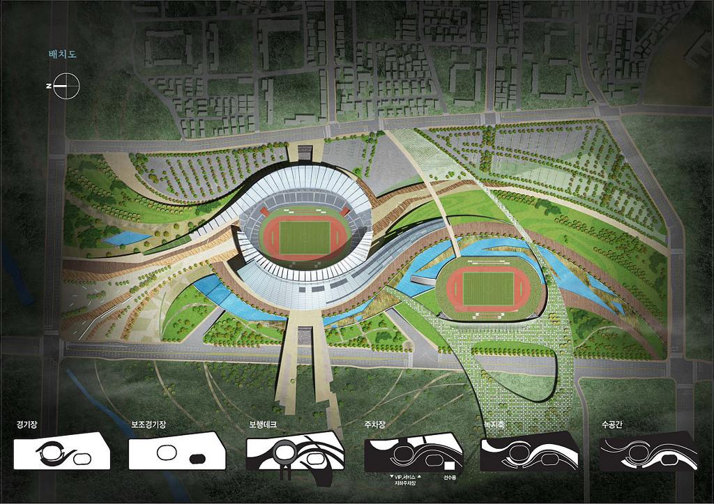 Design: Incheon Asiad Main Stadium – StadiumDB.com